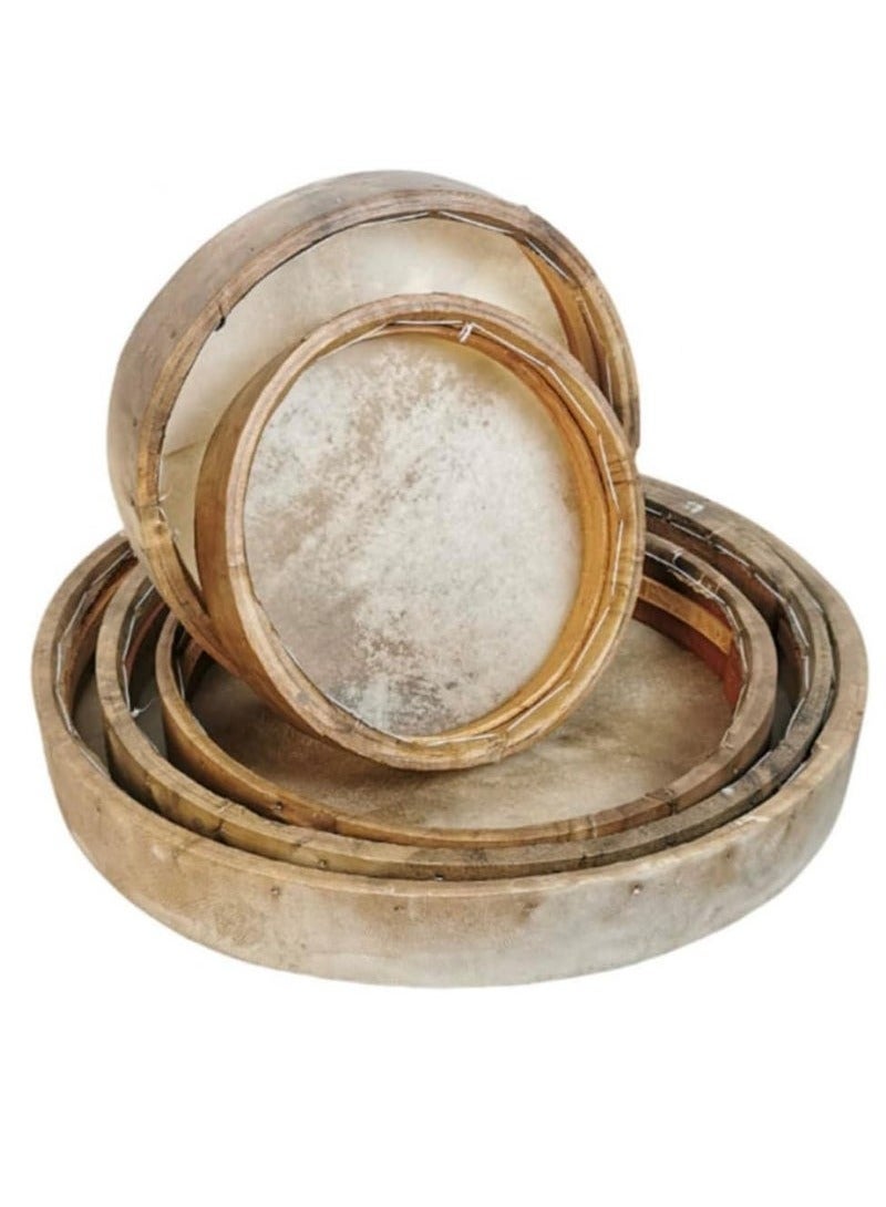 Al-Karz Music Leather Tambourine Set - Image 4